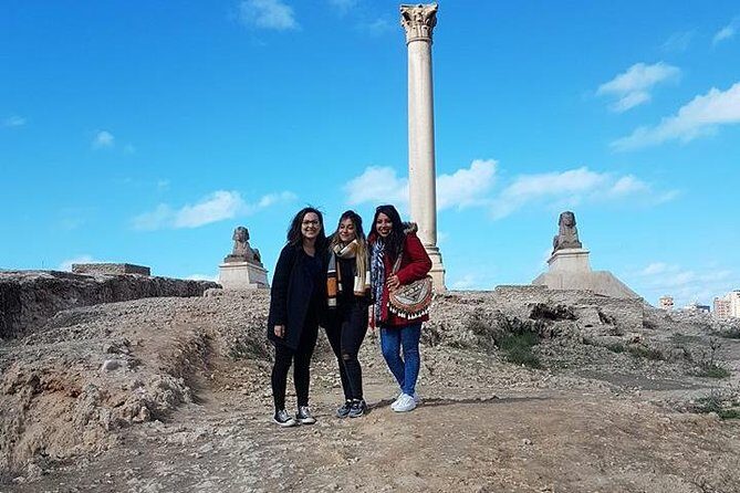 Alexandria Library & Pompeii's Pillar Montazah Palace Citadel of Qaitbay - Discovering Alexandria’s Historic Gems