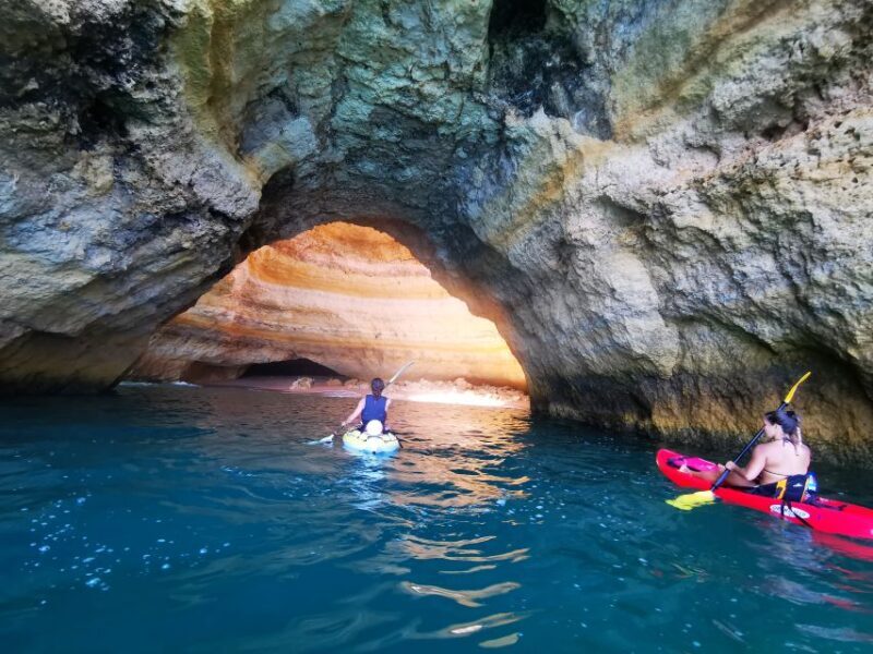 Algarve: Benagil Cave Sunrise Kayak Tour with Shower Use - Frequently Asked Questions