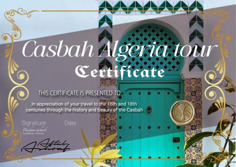 algeria-casbah-tour-with-lunch-certificate