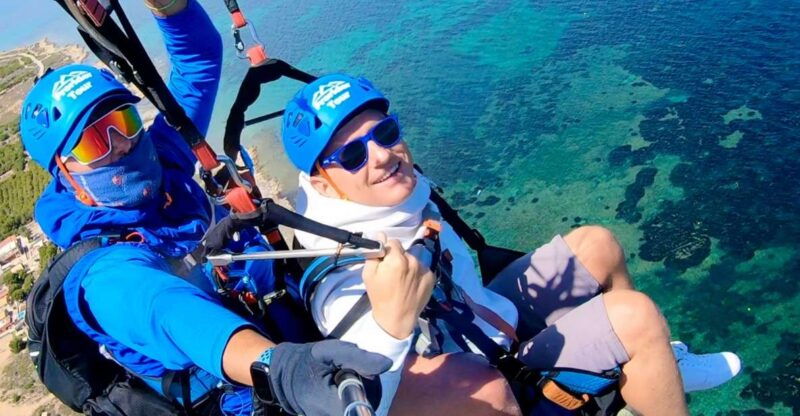 alicante-santa-pola-benidorm-tandem-paragliding-experience