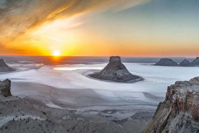 Alien landscapes of Mangistau with one of a kind Salty Hollow of Karyn Zharyk - Introduction