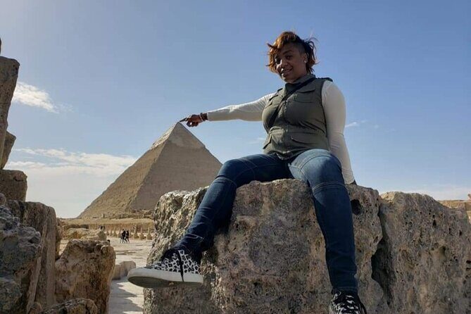 All INC- Pyramids,Camel Ride(1 hour) four wheeler (ATV)& Lunch - An Engaging Mix of History and Adventure
