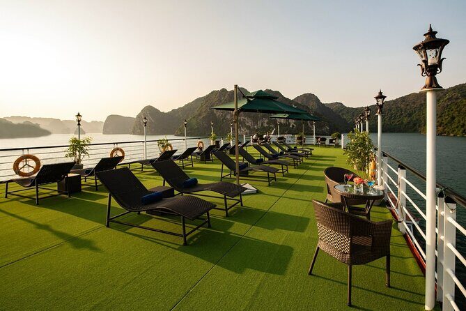 All-Inclusive 2 Day/1 Night Halong Luxury Cruise, Meals, Cave, Kayaking,Swimming - Key Points