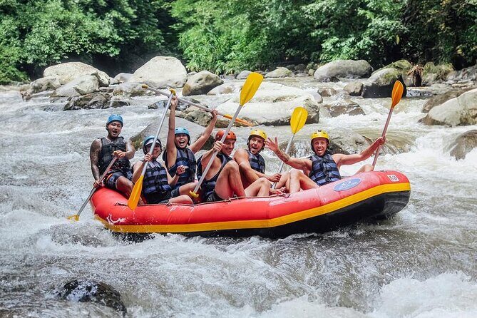 All inclusive : Ayung River White Water Rafting Lunch and Private Transport - Key Points