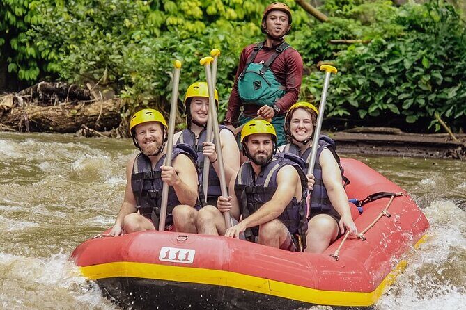 All inclusive : Ayung River White Water Rafting Lunch and Private Transport - The Experience in Detail