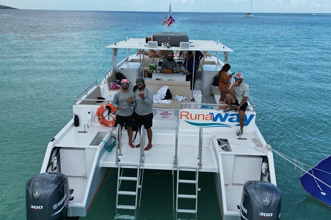 all-inclusive-icacos-power-catamaran-snorkel-and-beach-tour