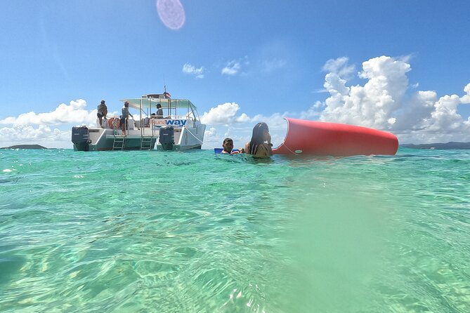 all-inclusive-icacos-power-catamaran-snorkel-and-beach-tour