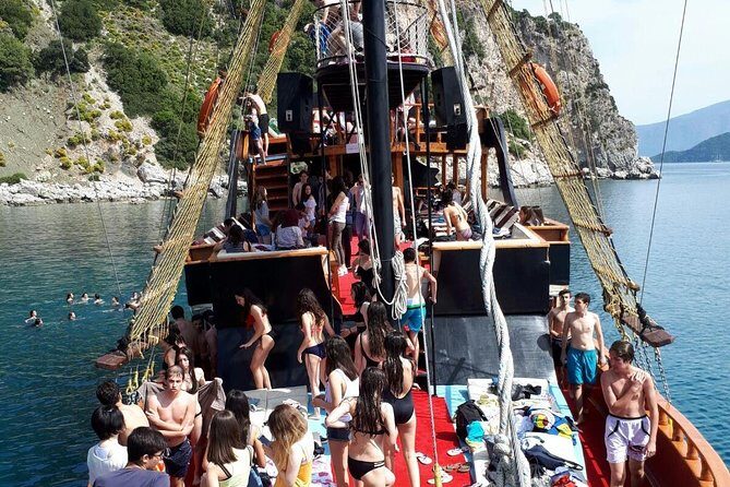 All Inclusive Marmaris Pirate Cruise Party Boat Trip - Exploring the Itinerary in Detail