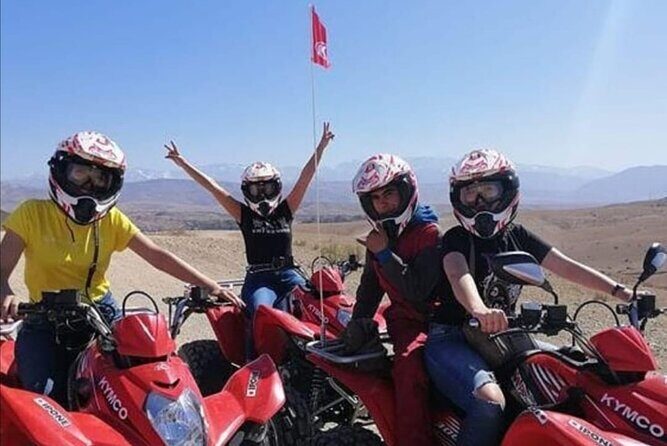 All-inclusive Quad bike adventure in the rocky Agafay Desert - Key Points