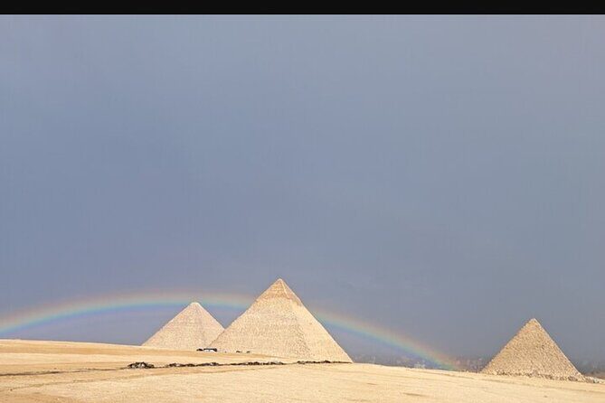 All-inclusive Saqqara, Giza pyramids,lunch,fees,30 min camel ride - FAQ
