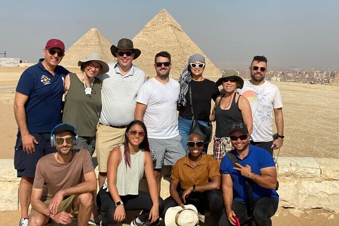 All inclusive tour to Giza Pyramids, Sphinx, Saqqara & Dahshure - Key Points