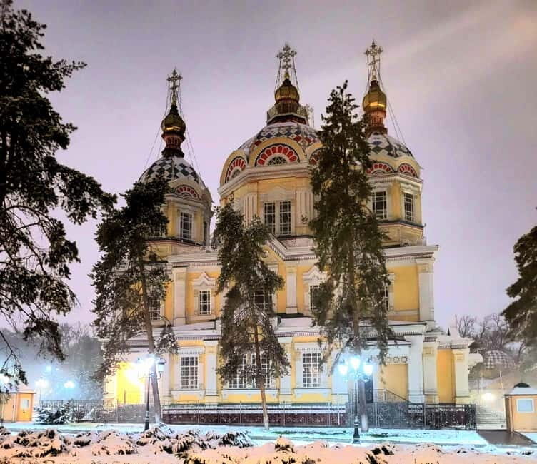 Almaty: City Highlights and Local Market Tour Green Bazaar - Key Points  