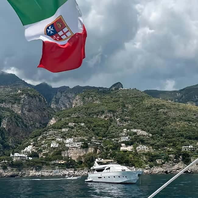 Amalfi Coast & Cetara Boat Tour with Swimming and Lunch - Swimming and Refreshing in the Mediterranean