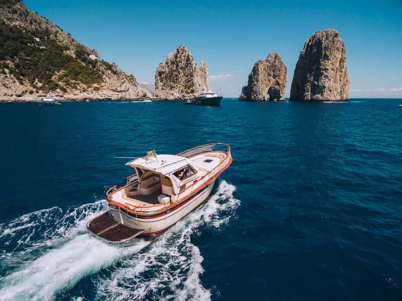AMALFI COAST "Gozzo Sorrentino" Boat Tour Snorkeling & Caves - Key Points
