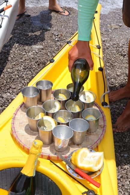 Amalfi: Kayak/Snorkel Tour to Pandora Cave & Lemon Spritz - Key Points