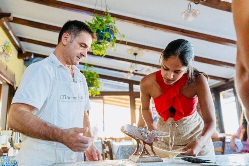 Amalfi: Mozzarella, Fettuccine, and Tiramisù Cooking Class - The Sum Up