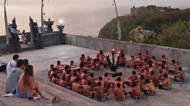 Amazing Cliffside Hanoman Fire Show at Karang Boma - The Scenic Setting & Location