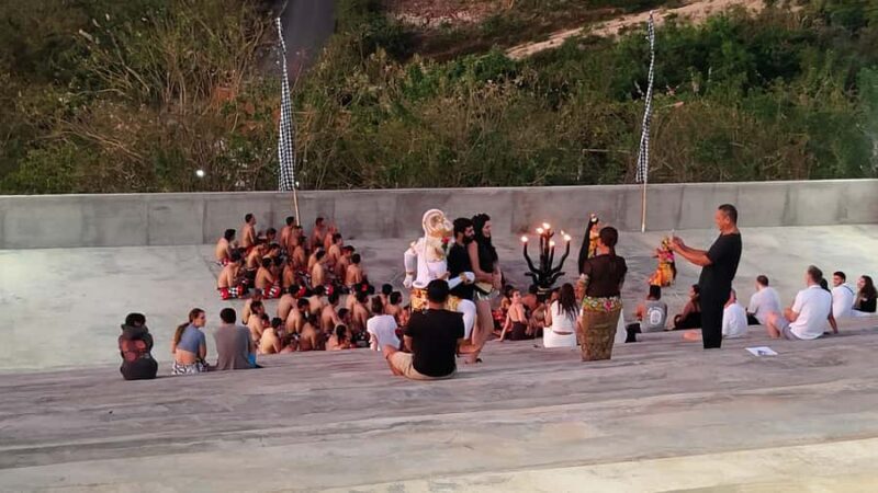 Amazing Cliffside Hanoman Fire Show at Karang Boma - The Experience of Sunset & Fire