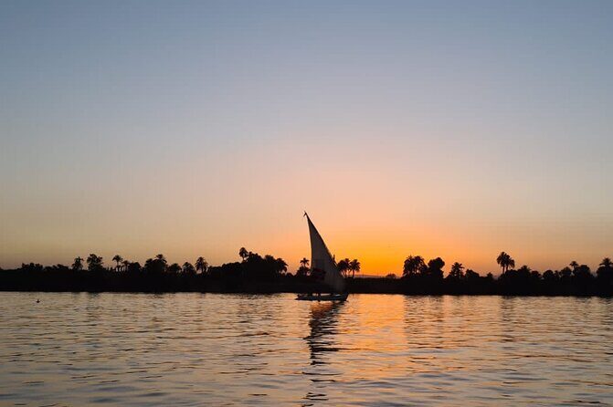 Amazing Sunset sailing by Felucca in Luxor -2 Hours (Private) - The Sights: From the Water