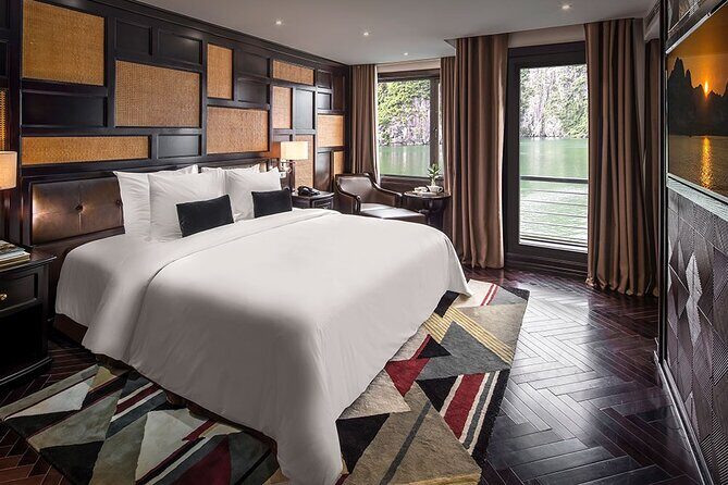 AMBASSADOR CRUISE The Largest Ship in Halong Bay Heritage 2D1N - The Sum Up