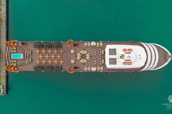 Ambassador Day Cruise in Halong Bay, Outdoor Jacuzzi Pool - Key Points