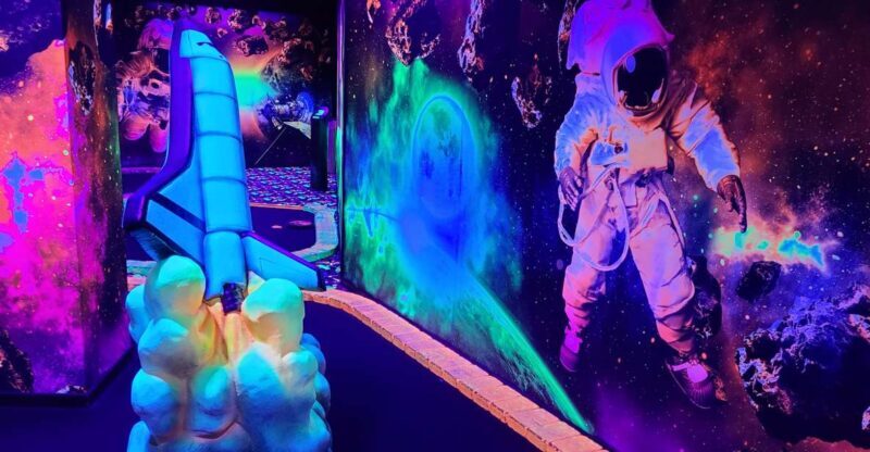 American Dream: Blacklight Mini Golf Entry Ticket - Additional Options: Combining Attractions for More Fun