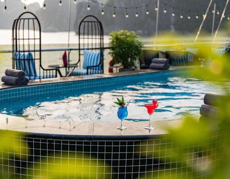 Amethyst Luxury Day Cruise Explore Halong Bay, Island, Caves - Key Points