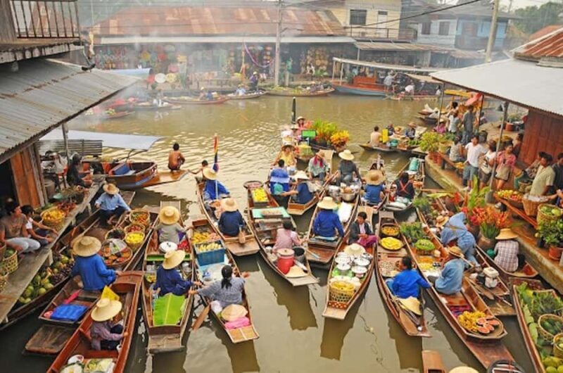 Amphawa Floating Market & Railway Market : Private Tour - Key Points