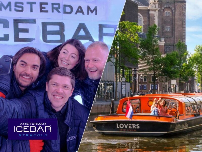 amsterdam-canal-cruise-and-entrance-to-xtracold-icebar