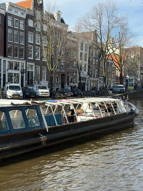 Amsterdam: Canal Cruise on a Traditional Dutch Bar Boat - Comfort and Convenience