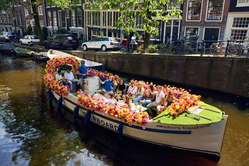 Amsterdam: City Centre Canal Cruise on Original Flower Boat - Practical Details and Value