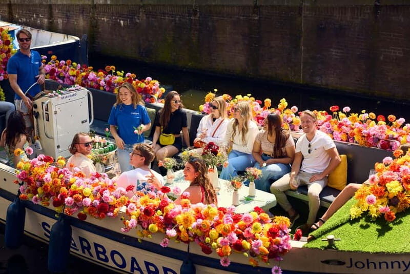 Amsterdam: City Centre Canal Cruise on Original Flower Boat - FAQs