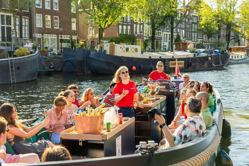 Amsterdam: Guided Open Boat Canal Cruise Including Drink - FAQs