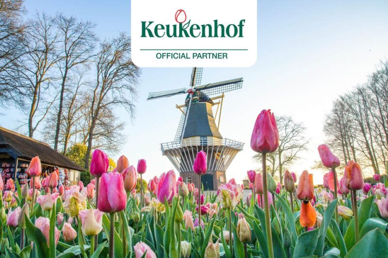 amsterdam-keukenhof-ticket-and-roundtrip-shuttle-transfer