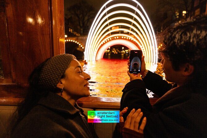 Amsterdam Light Festival: Canal Cruise Covered Saloon Boat - FAQs
