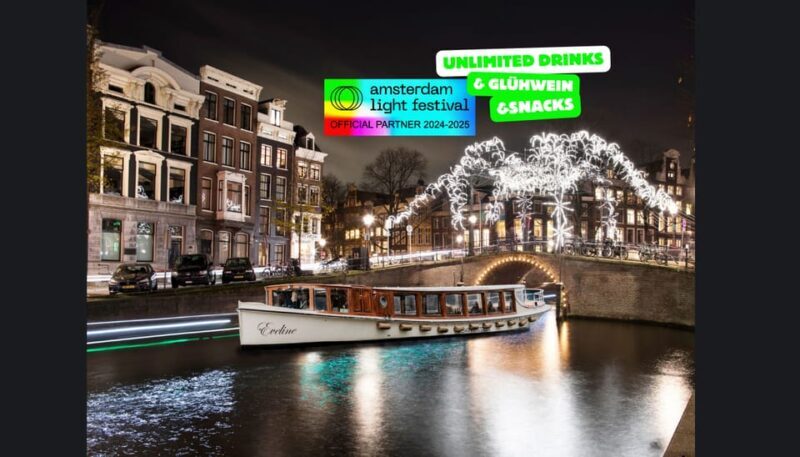 Amsterdam: Light Festival Heated Cruise w/ Hot Drinks & Bite - An Honest Look at the Amsterdam Light Festival Heated Cruise