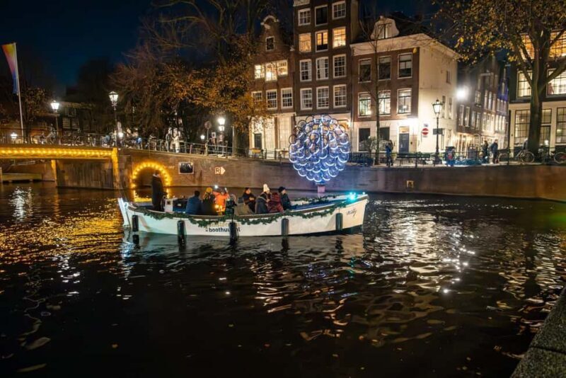 Amsterdam: Light Festival Open Boat Cruise - The Value for Money