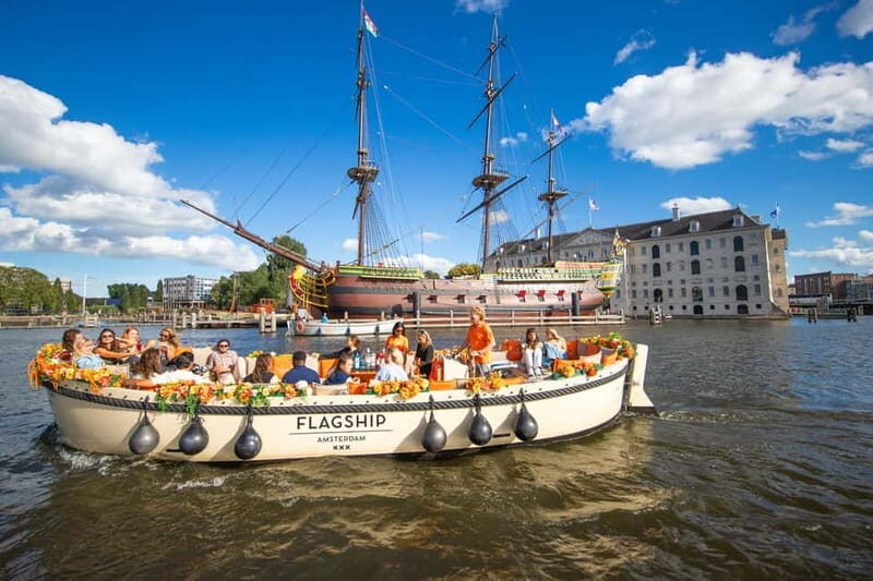 Amsterdam: Official SAIL Experience on Open Boat incl. Drink - What to Expect from the SAIL Amsterdam Open Boat Experience
