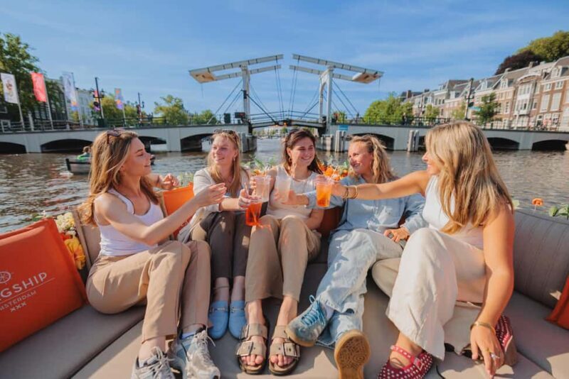 Amsterdam: Open Boat Cruise & Unlimited Drinks & Bite Option - The Experience: Comfort, Atmosphere, and Practicalities