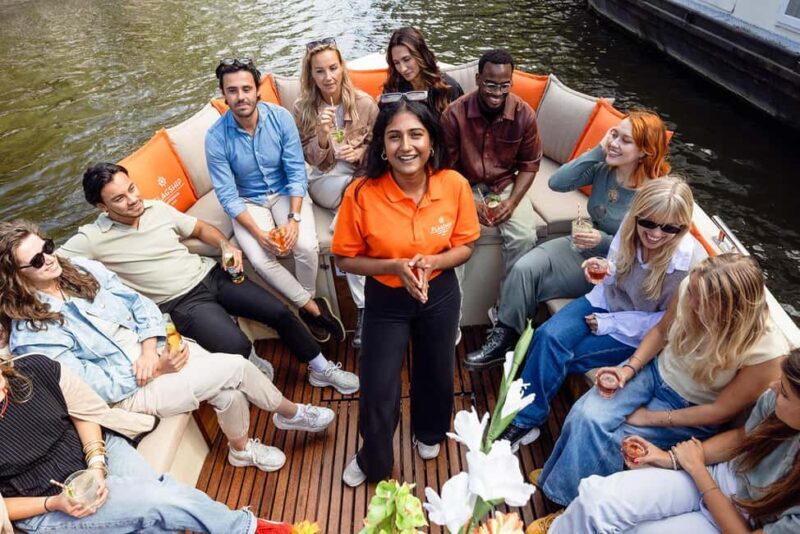 Amsterdam: Open Boat Cruise & Unlimited Drinks & Bite Option - Frequently Asked Questions