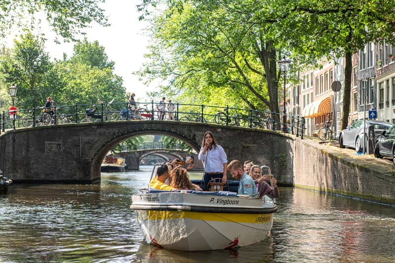 Amsterdam: Open Boat Tour of Canals with Expert Local Guide - Key Points