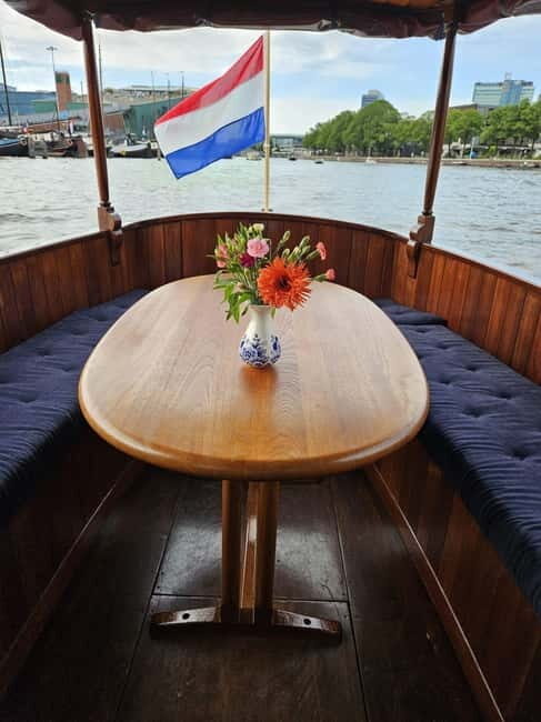 Amsterdam: Private Dinner Cruise on a Luxury Saloon Boat - Amsterdam: Private Dinner Cruise on a Luxury Saloon Boat