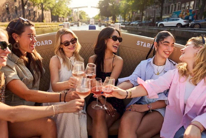 Amsterdam: SAIL 2025 Luxury Open Boat Cruise with Drink - Key Points  