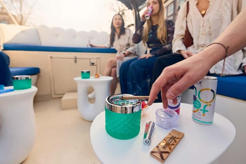 Amsterdam: Smoke Friendly Cannabis Cruise on Covered Boat - Pricing and Value for Money
