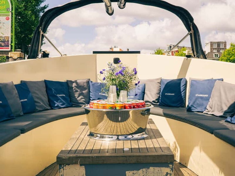 Amsterdam: Spanish Guided Open Boat Cruise with Bar Onboard - Want to know more? Here are some quick answers: