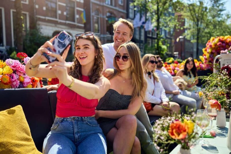 Amsterdam: The Original Flower Boat with Local Guide and Bar - FAQs