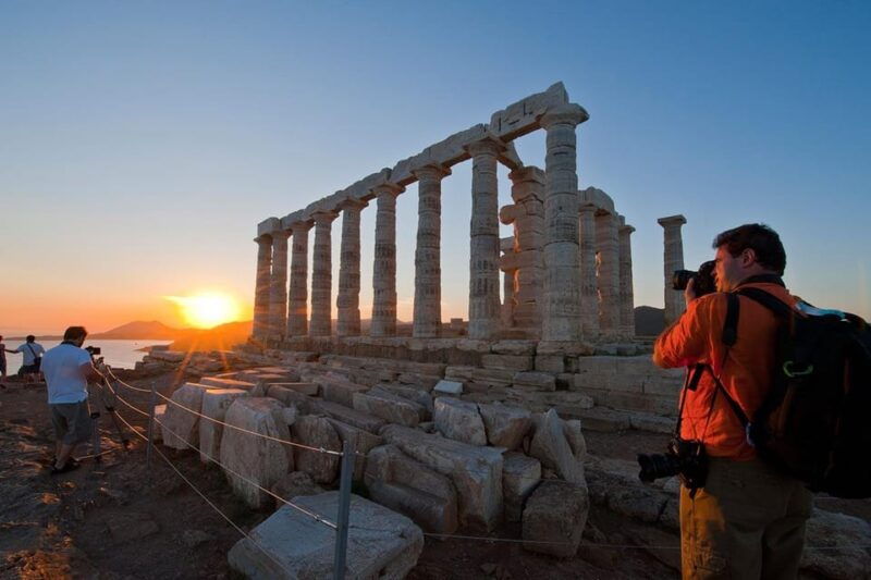 ancient-corinth-and-sunset-at-temple-of-poseidon-cape-sounio