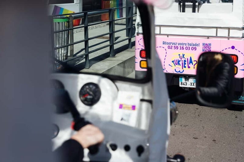 Angers: Street Art ride in an electric Tuk Tuk - Key Points  