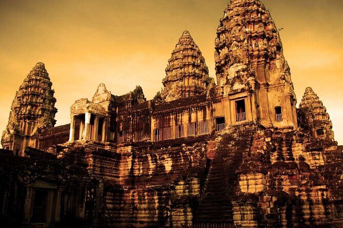 Angkor Thom Ta Prohm and Sunset in Angkor Wat Golden Hour Tour - Key Points