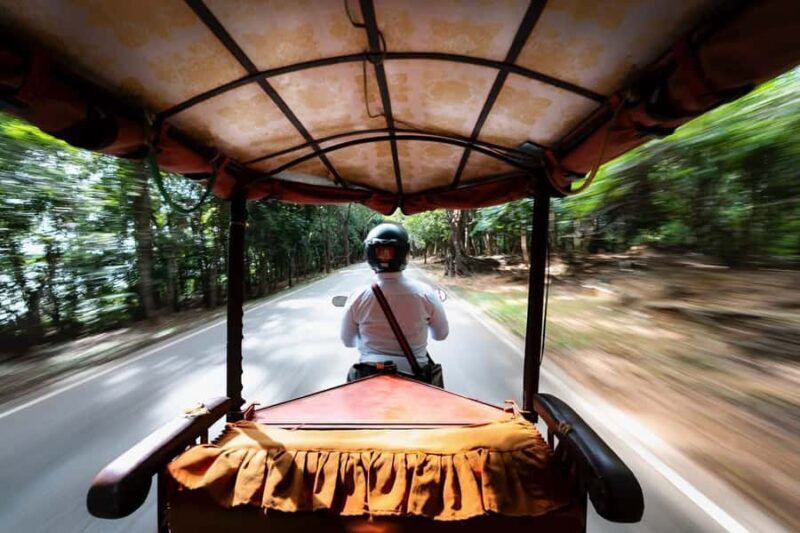 Angkor Wat Private Tuktuk Tour with English Speaking Driver - Key Points